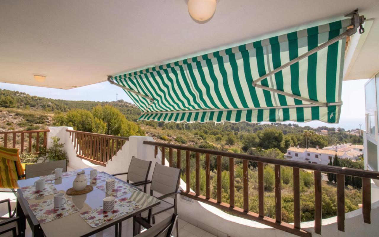 TERRAZA CON VISTAS ESPECTACULARES Las Haciendas ALBERT VILLAS Alcossebre Exterior foto