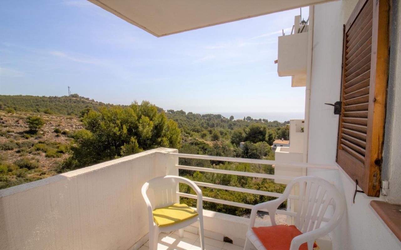 TERRAZA CON VISTAS ESPECTACULARES Las Haciendas ALBERT VILLAS Alcossebre Exterior foto
